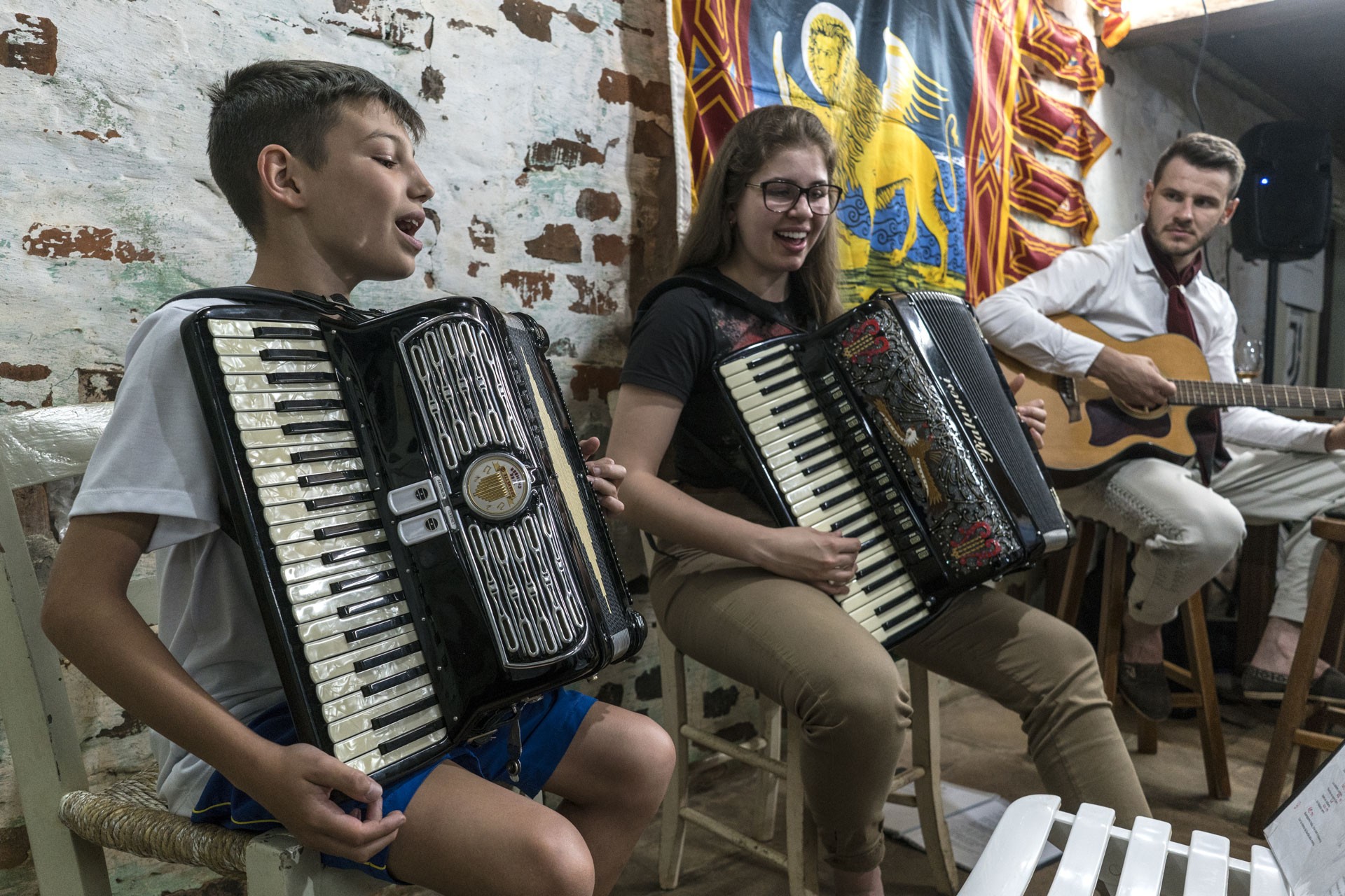 Una serata di musica tradizionale italiana